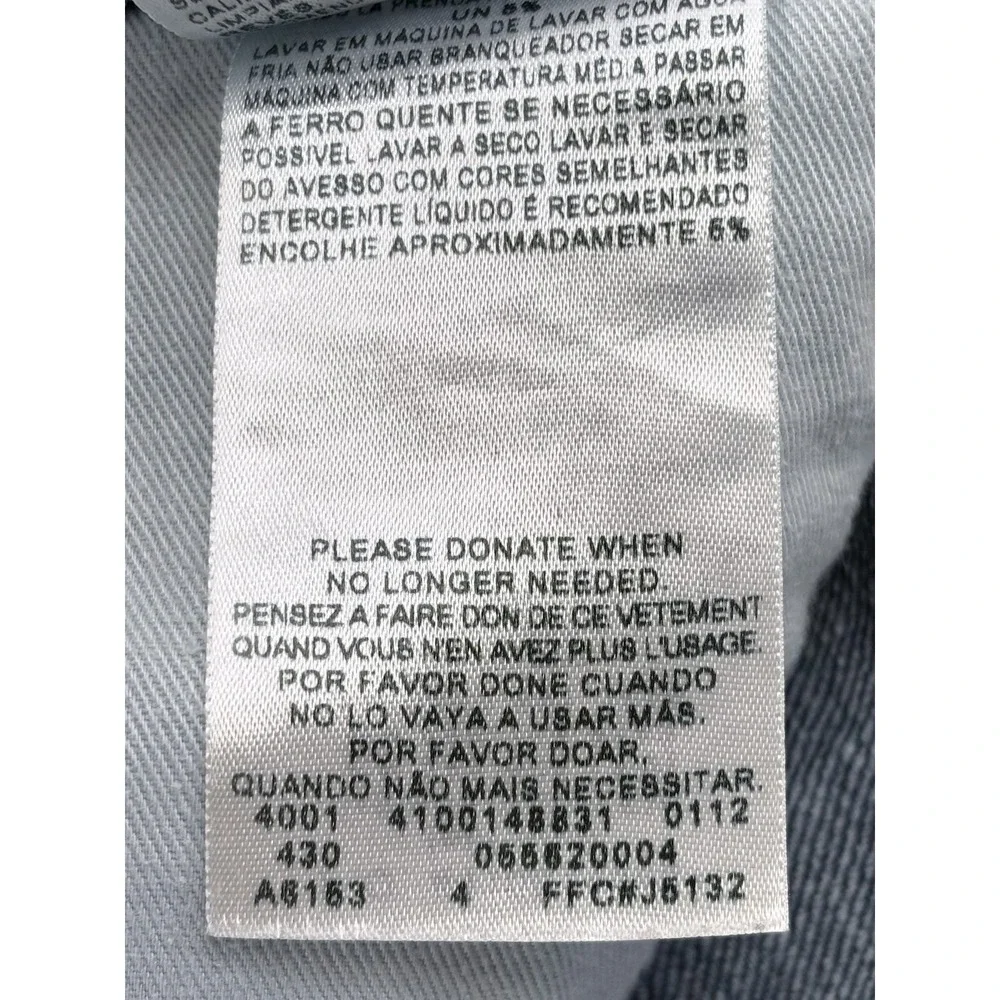 Levis 562 Jeans Mens 36x32 Blue Loose Taper Button Fly Cotton (Actual Fit 37x30)